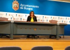 Rosario Pérez Pardo en el Ayuntamiento.